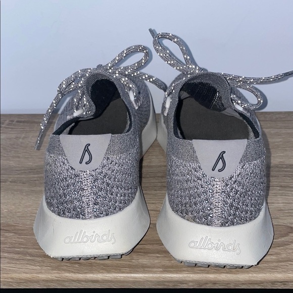 allbirds Tree Dasher 2 Women’s sz 9 Washable Slip-on Sneakers Med Gray - Picture 4 of 5
